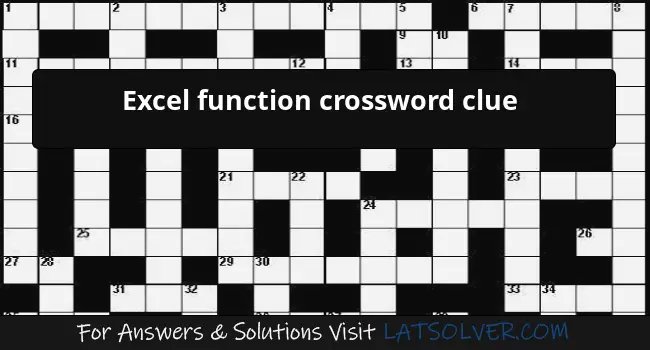 Excel Crossword Clues: Solve Puzzles with Ease