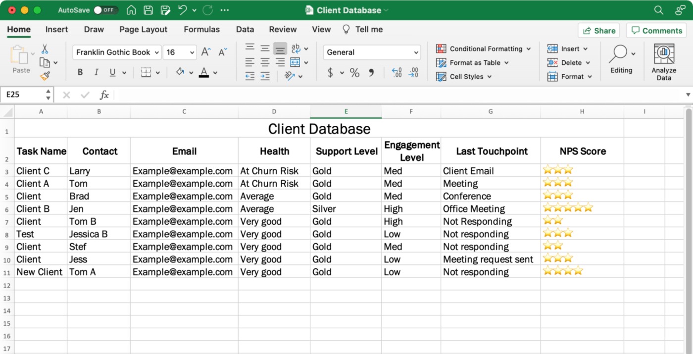 5 Easy Steps to Create a Database in Excel