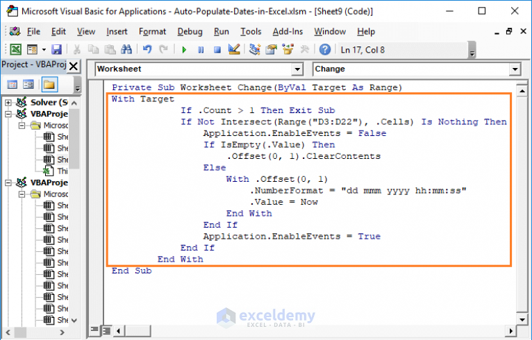 Auto Populate Dates in Excel: A Simple Guide