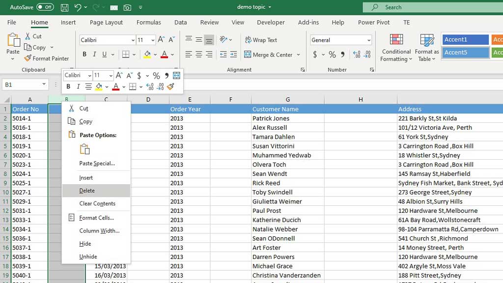 5 Ways to Quickly Delete Endless Excel Columns