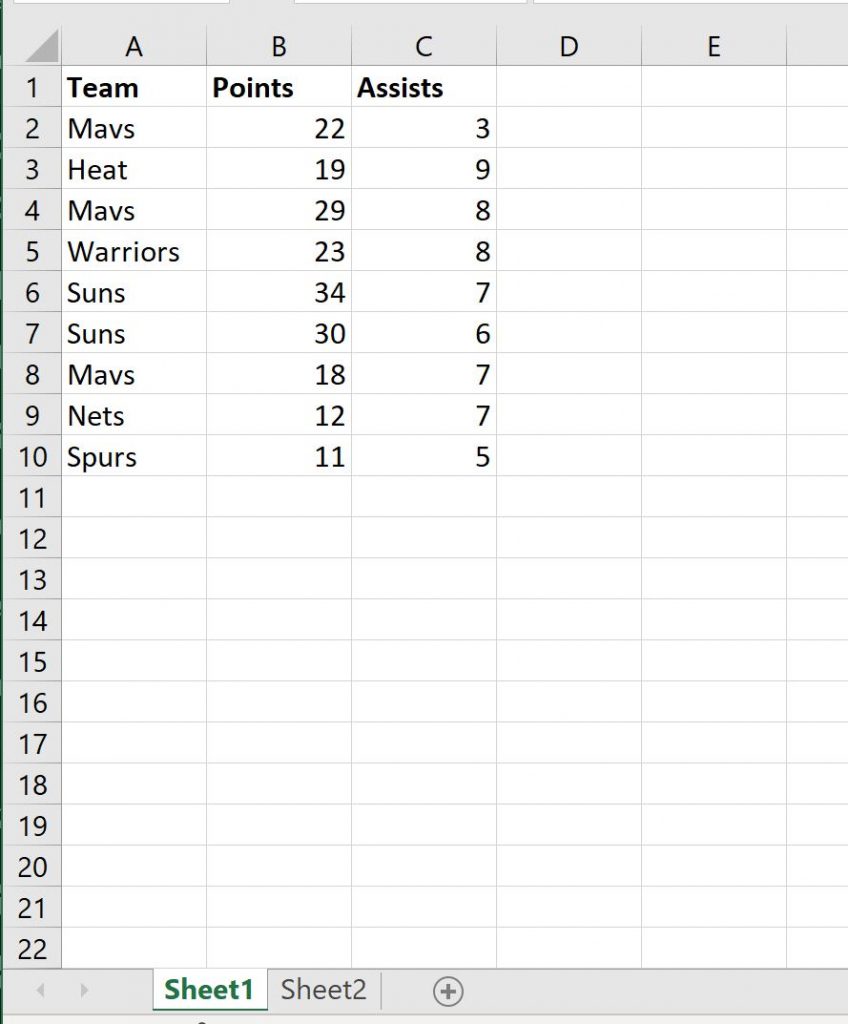 Excel Guide: Pulling Data Across Sheets