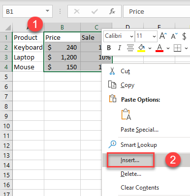 Easily Shift Cells Right in Excel: A Quick Guide