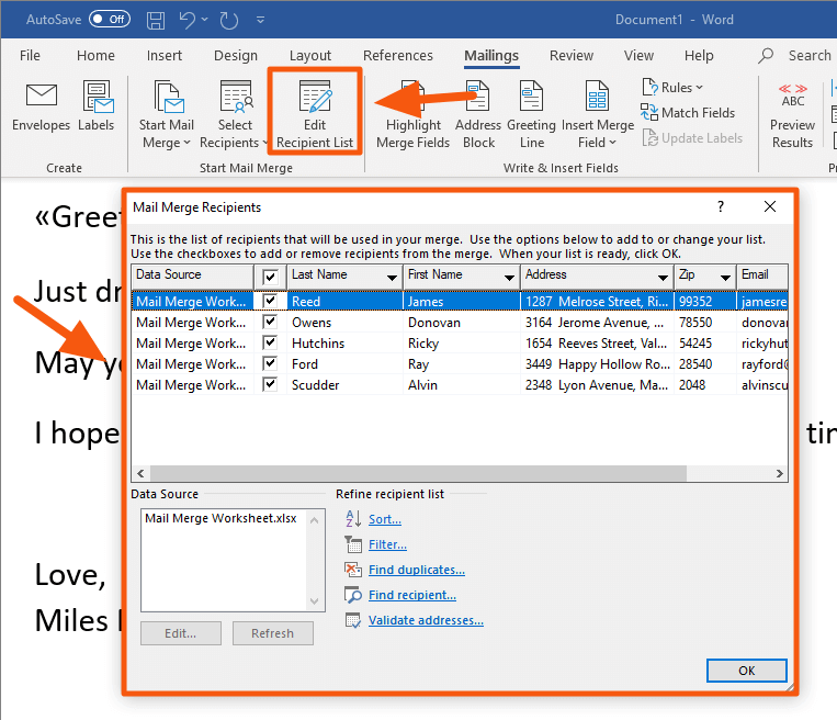 Find Mailings in Excel Easily with These Tips